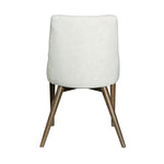 FLOOR MODEL - Frits Dining Chair - set of 2 - Taupe/Dark Brown FURNITURE - floor model LH IMPORTS