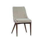 FLOOR MODEL - Frits Dining Chair - set of 2 - Taupe/Dark Brown FURNITURE - floor model LH IMPORTS Taupe Dark Brown