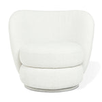 Gus* Forme Swivel Chair FURNITURE - lounge chair Gus Morris Bone