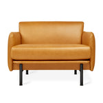 Gus* Foundry Chair FURNITURE - lounge chair Gus Tucson Honey Leather
