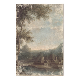 "1864 Italian Landscape" Framed Art Print