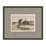 "Home Sketch" Framed Art Print