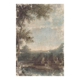 "1864 Italian Landscape" Framed Art Print