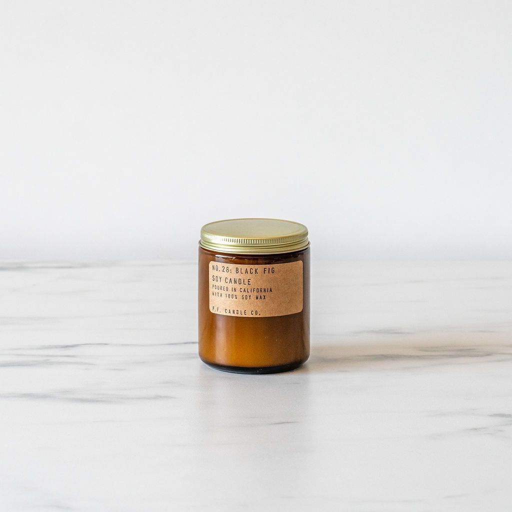 Black Fig Soy Candle - Rug & Weave