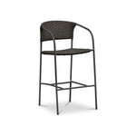Zolia Outdoor Bar Stool FURNITURE - outdoor chairs Moe's Furniture Black