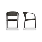 Zolia Outdoor Dining Chair - Set of Two FURNITURE - dining chairs Moe's Furniture