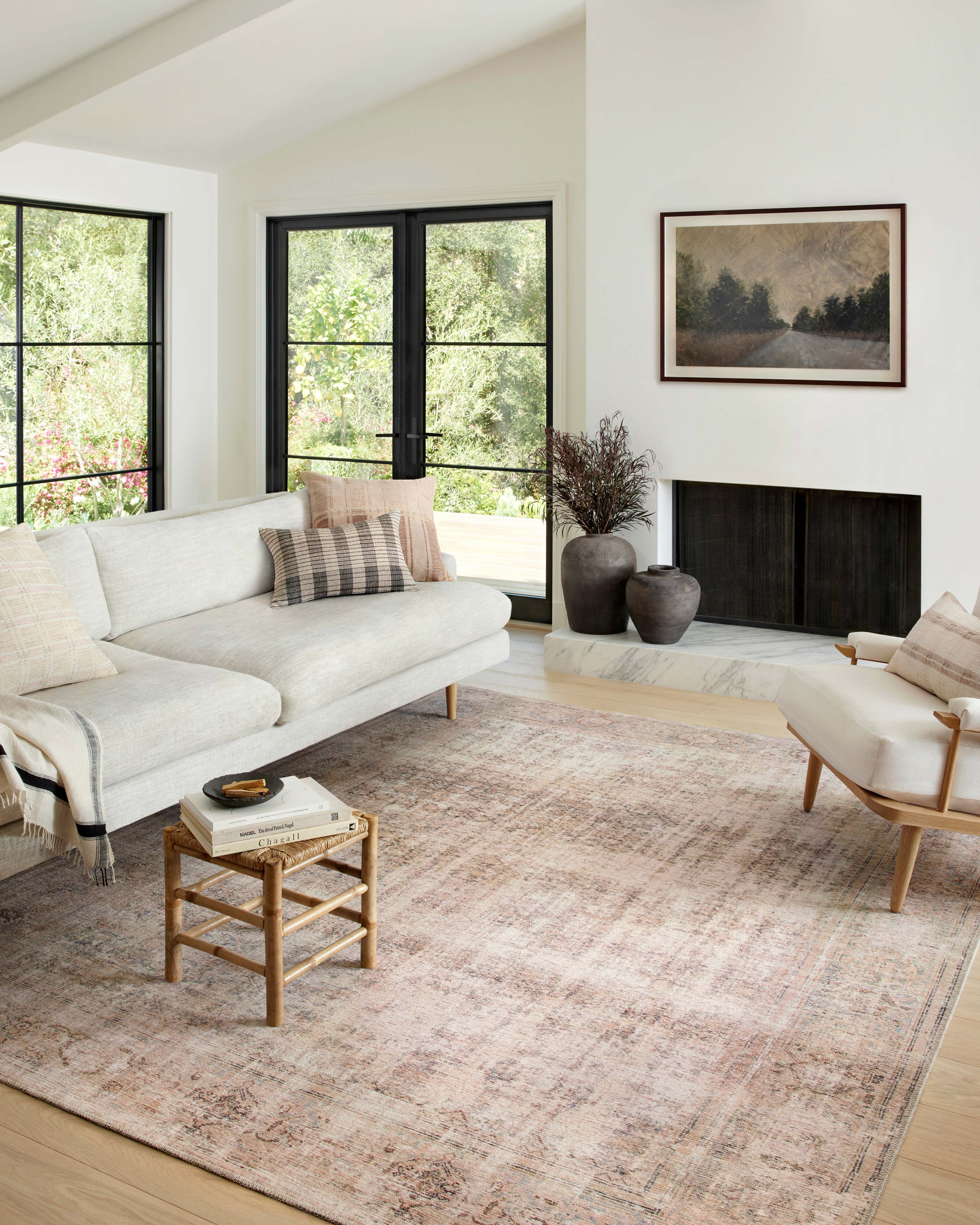 Amber Lewis x Loloi Georgie Ocean / Sand Rug 0-patterned rugs Loloi