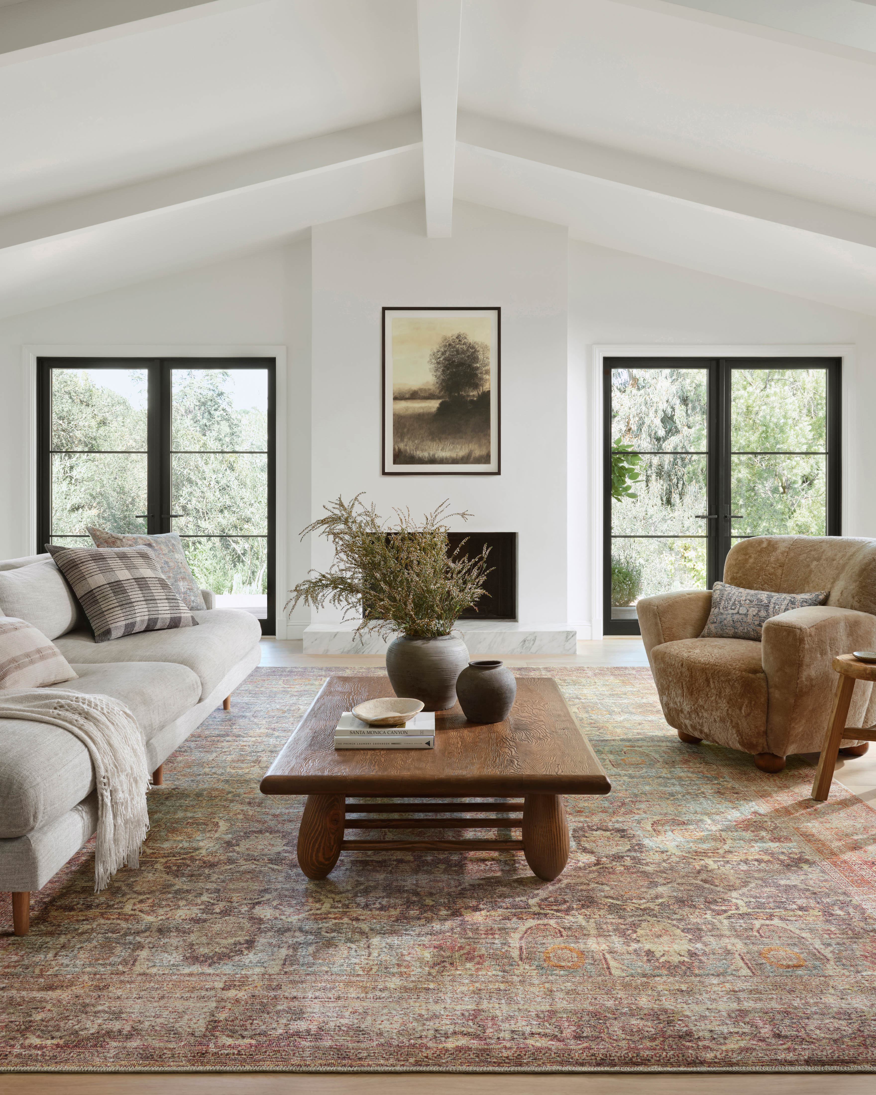 Amber Lewis x Loloi Georgie Jade / Sunset Rug 0-patterned rugs Loloi