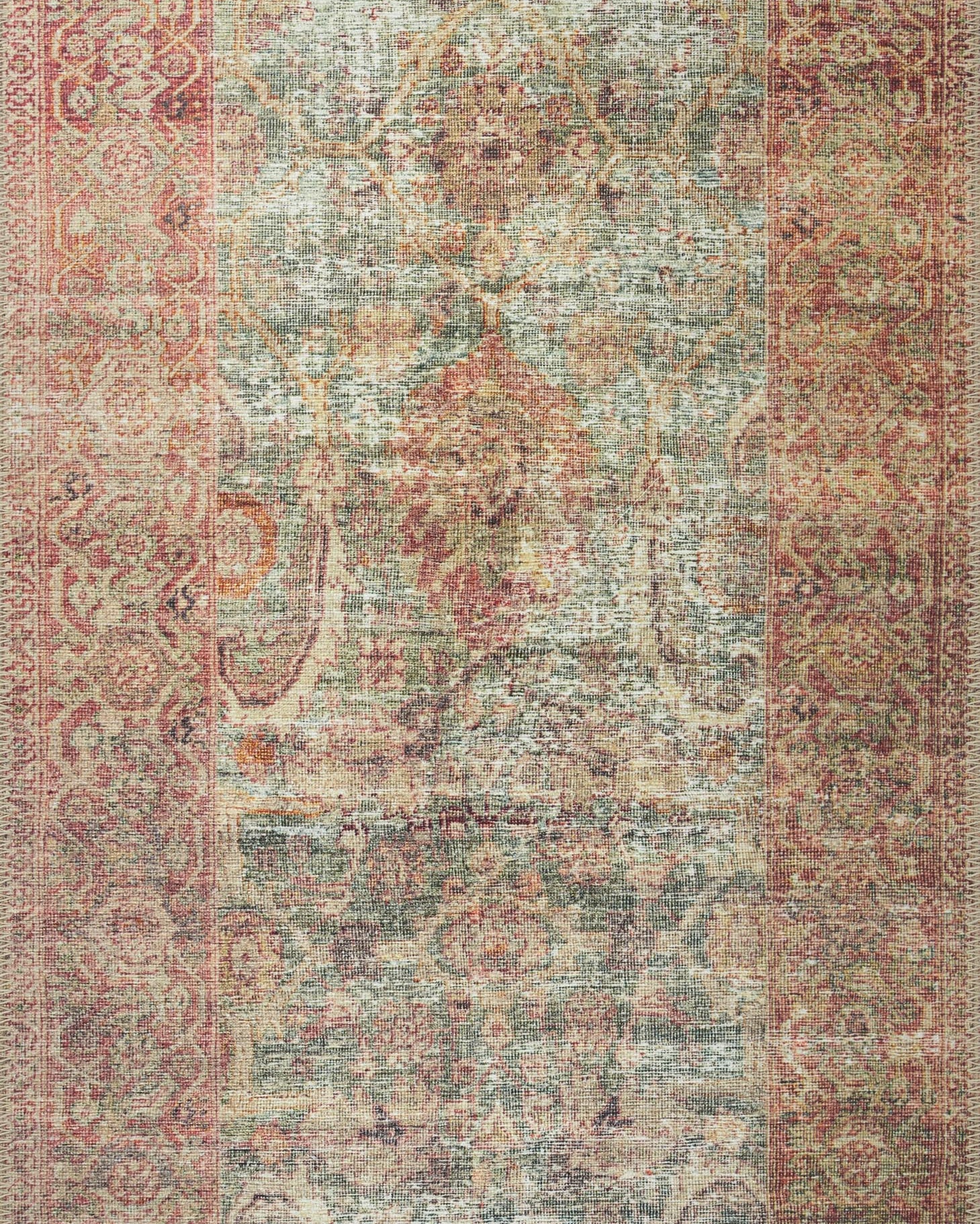 Amber Lewis x Loloi Georgie Jade / Sunset Rug 0-patterned rugs Loloi
