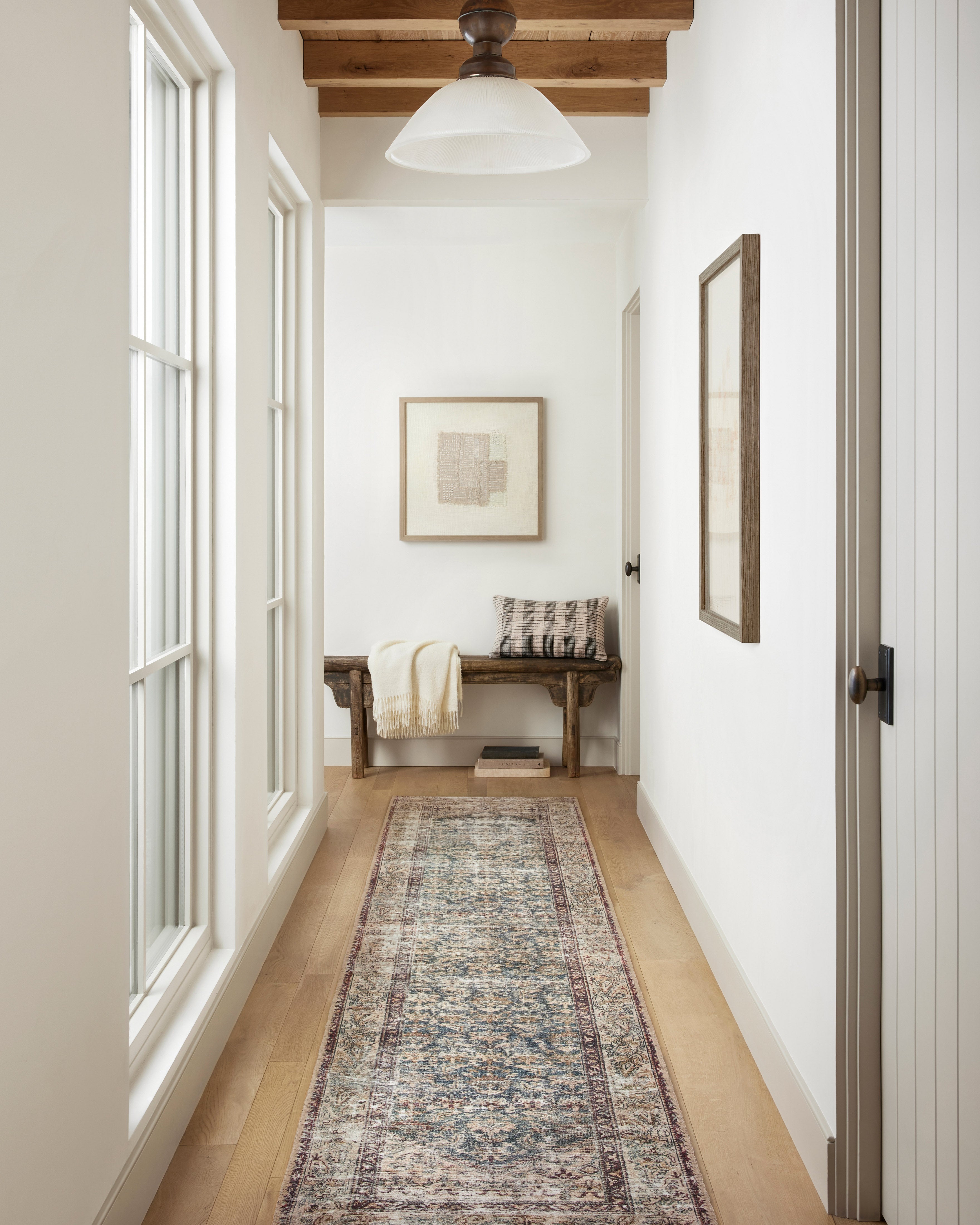 Amber Lewis x Loloi Georgie Teal / Antique Rug 0-patterned rugs Loloi