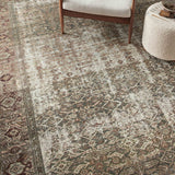 Amber Lewis x Loloi Georgie Moss / Salmon Rug 0-patterned rugs Loloi