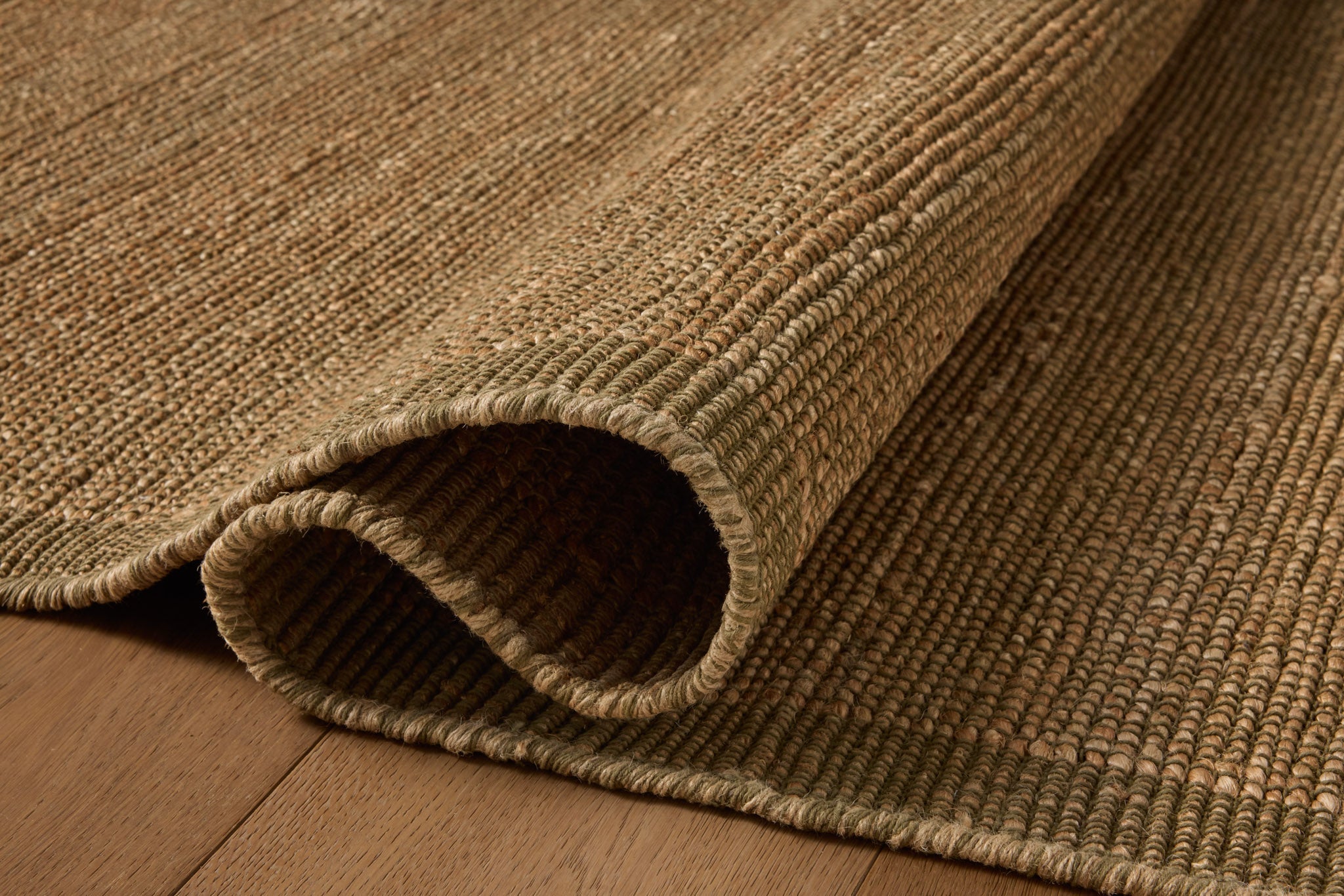 Amber Lewis x Loloi Gertrude Natural / Green Rug – 3