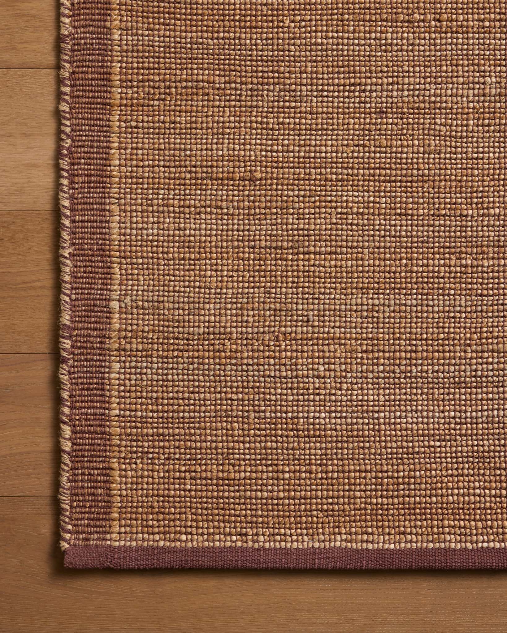 Amber Lewis x Loloi Gertrude Natural / Plum Rug – 5