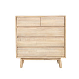 Giada 5 Drawer Chest FURNITURE - dressers & chests LH IMPORTS Light Driftwood