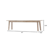 Giada Dining Bench FURNITURE - benches LH IMPORTS