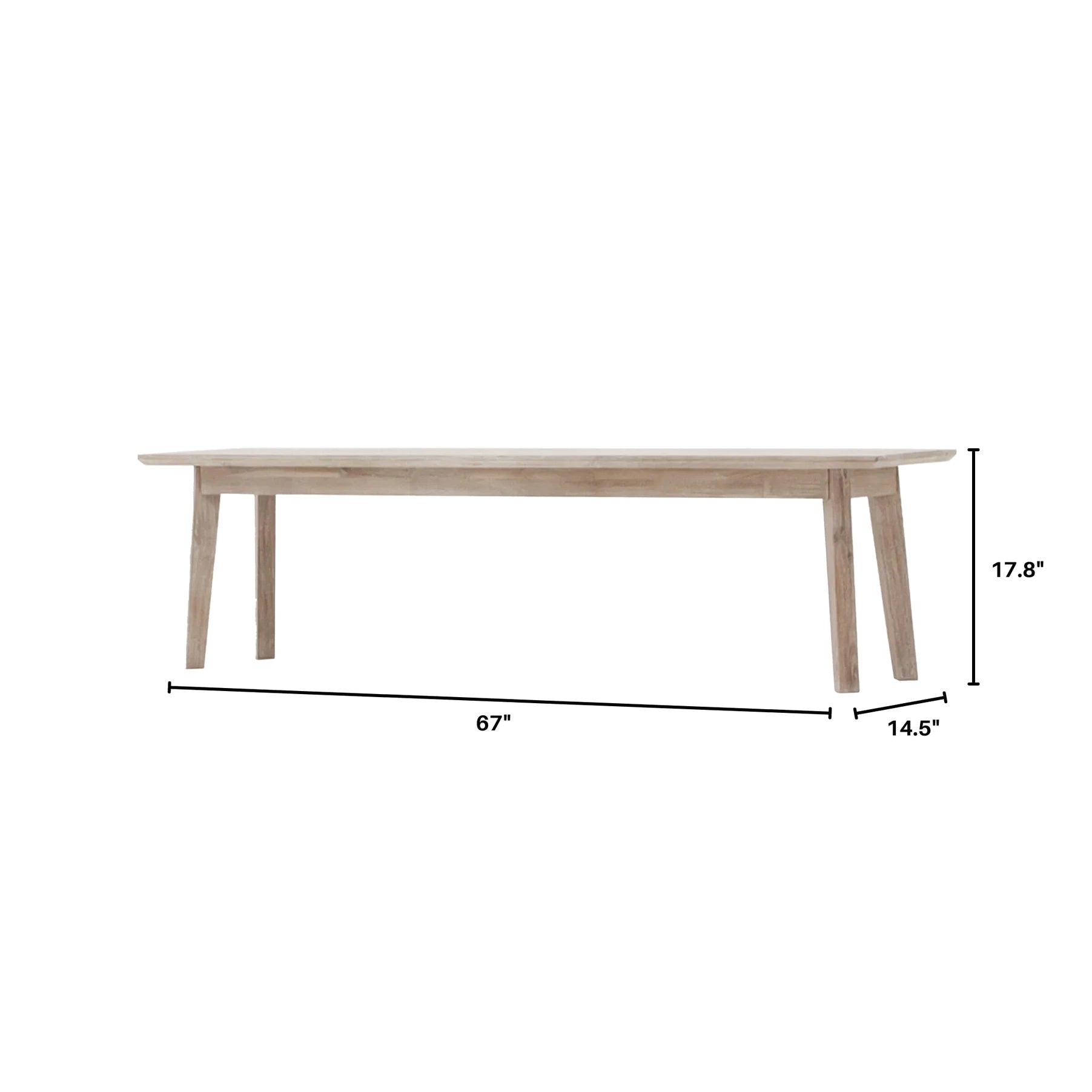 Giada Dining Bench FURNITURE - benches LH IMPORTS