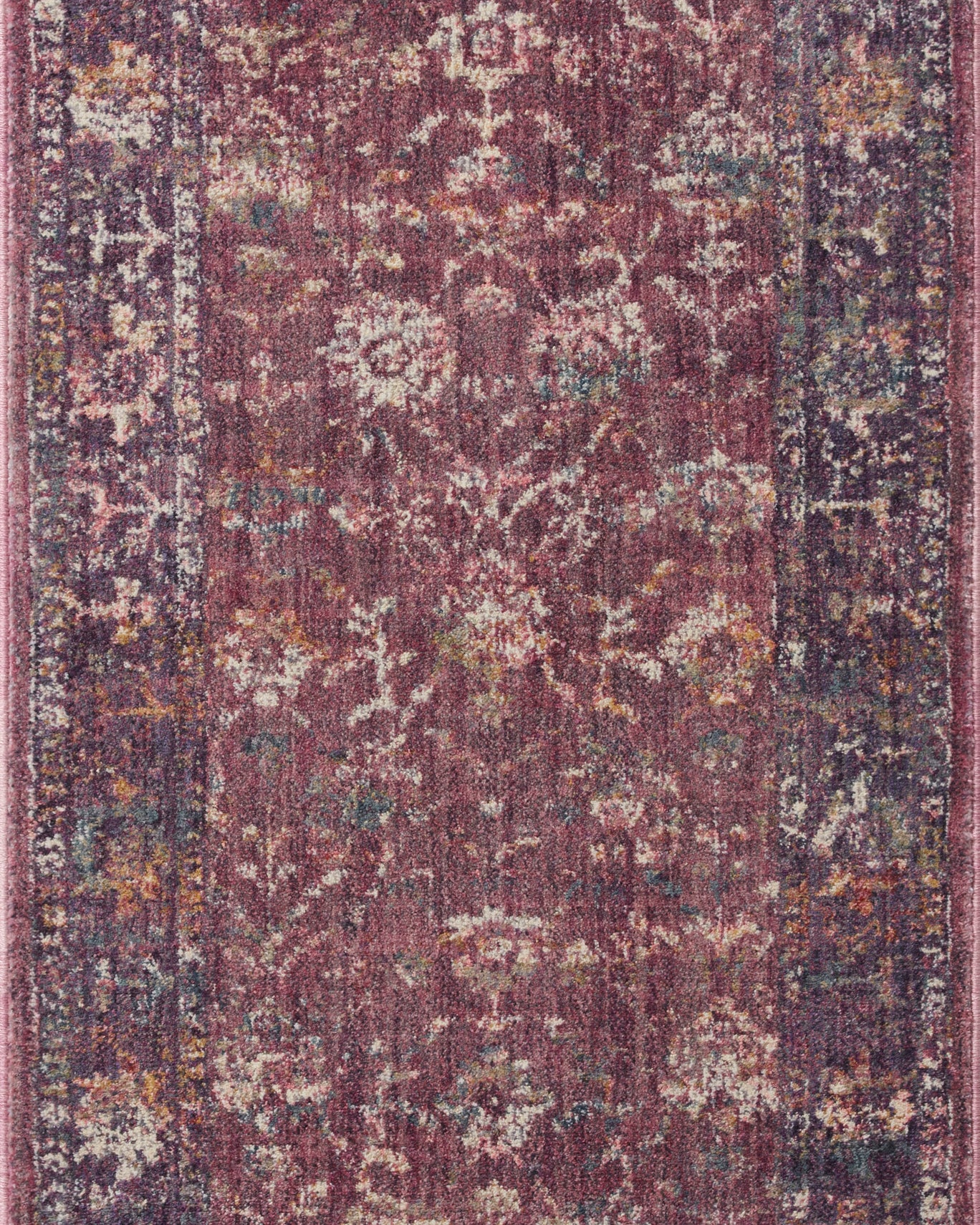 OVERSTOCK - Loloi Giada Grape / Multi Rug - 5' x 7'10" IN STORE - Sale Rugs Loloi