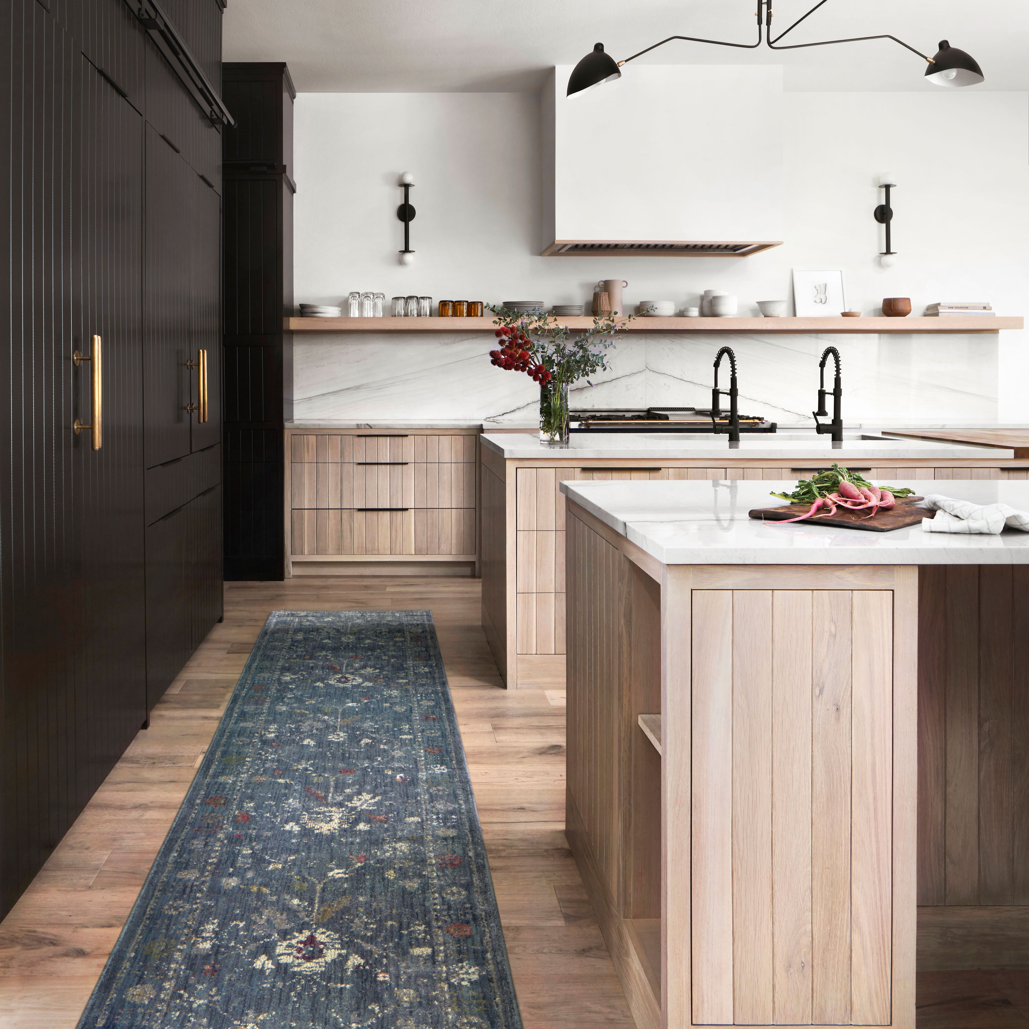 Loloi Giada Denim / Multi Rug RUGS - patterned Loloi