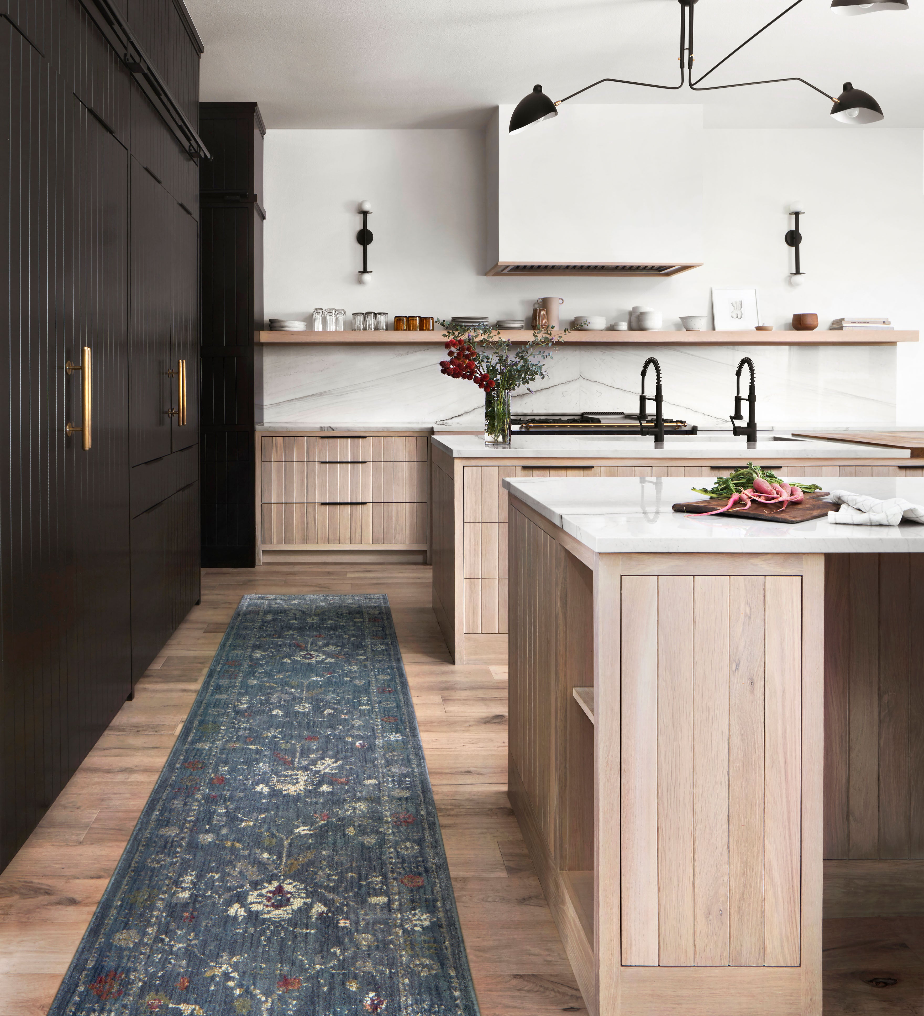Loloi Giada Denim / Multi Rug RUGS - patterned Loloi