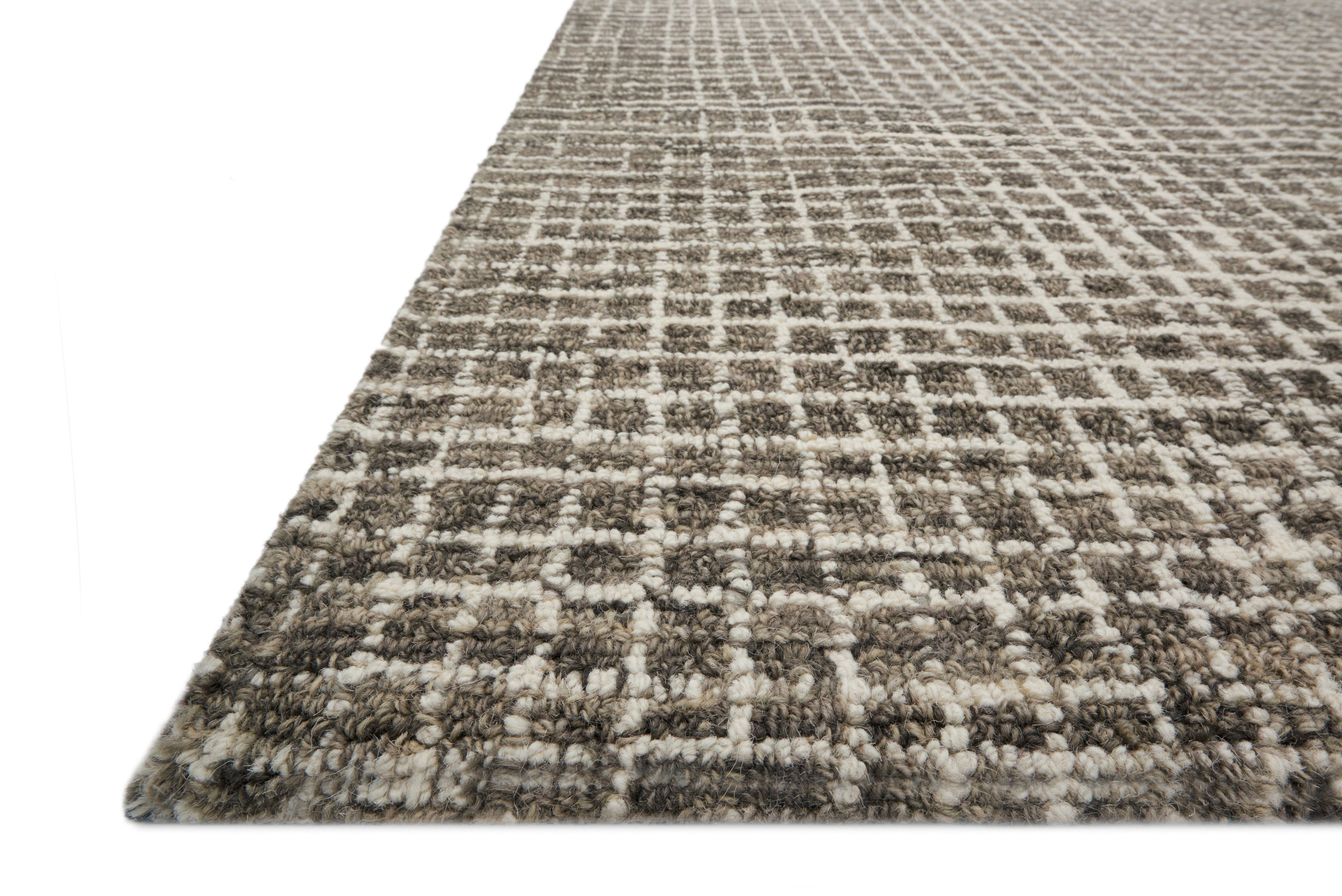 Loloi Giana Charcoal Rug 1-RUGS - patterned Loloi