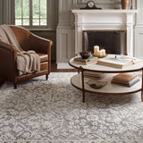 Magnolia Home by Joanna Gaines x Loloi Gigi Grey / Ivory Rug 0-RUGS-patterned Loloi