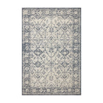 Joanna Gaines x Loloi Gigi Ivory / Blue Rug RUGS - synthetic Loloi 18" x 18"