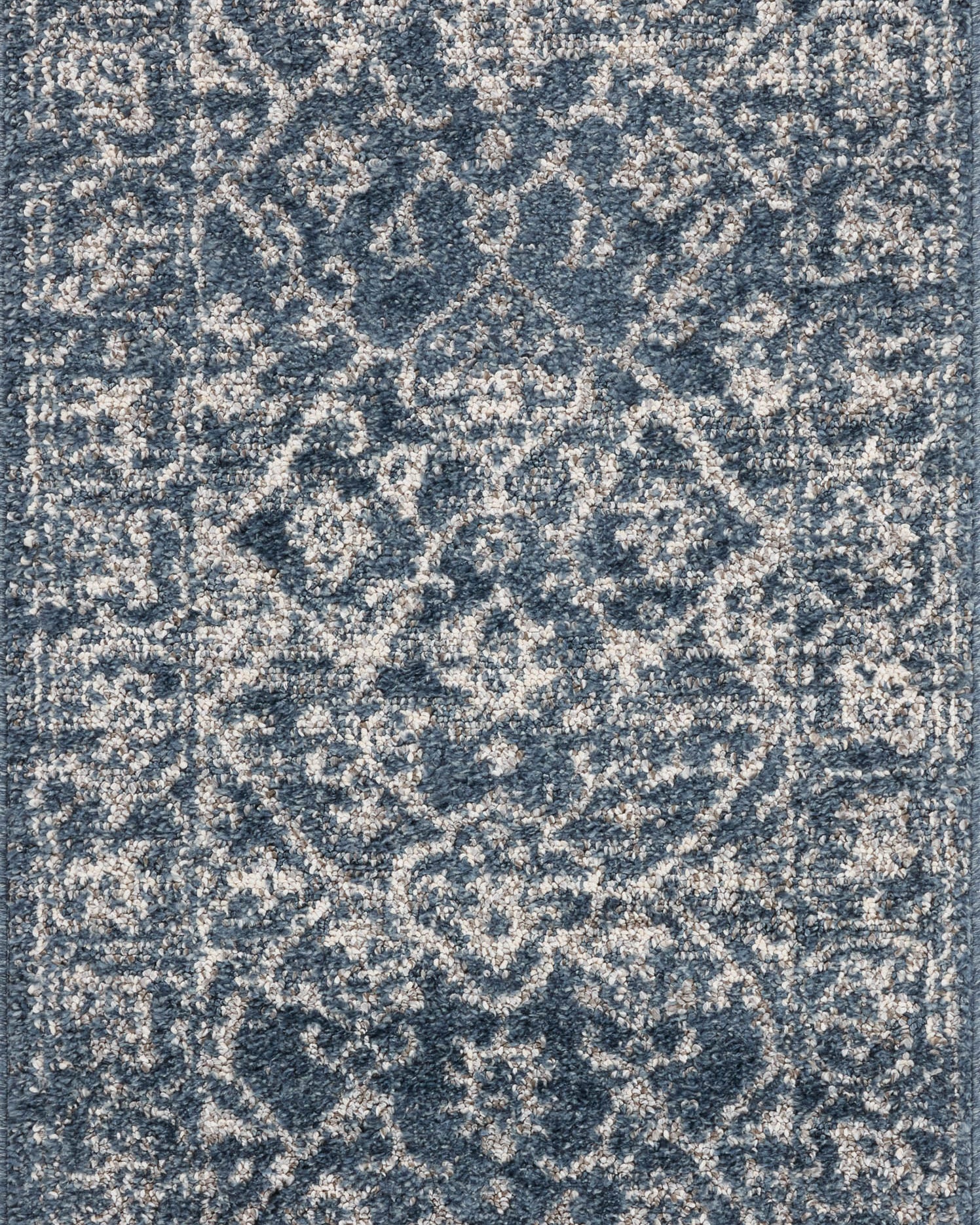 Magnolia Home by Joanna Gaines x Loloi Gigi Navy / Stone Rug 0-RUGS-patterned Loloi