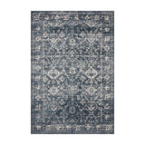 Joanna Gaines x Loloi Gigi Navy / Stone Rug RUGS - synthetic Loloi 18" x 18"