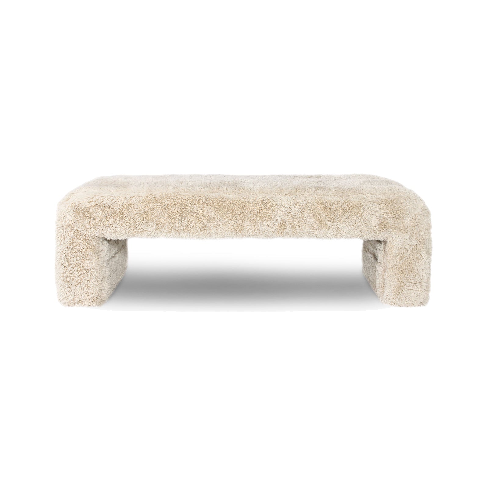 Ginny Bench FURNITURE - bench Style In Form Downey Cream