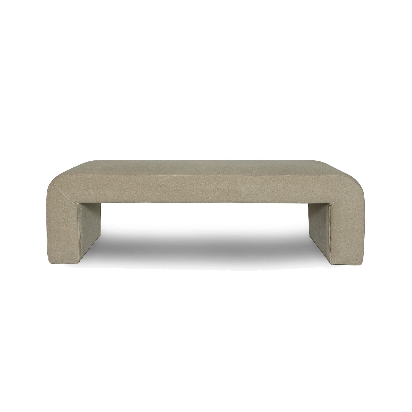 Ginny Bench FURNITURE - bench Style In Form Velvet Sandstorm