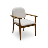 Noelle Dining Chair FURNITURE - dining chairs Moe's Furniture Cream