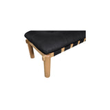 Costello Bench Black FURNITURE - benches Moe's Furniture