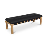 Costello Bench Black FURNITURE - benches Moe's Furniture
