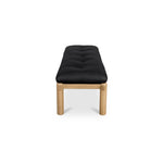 Costello Bench Black FURNITURE - benches Moe's Furniture