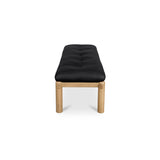 Costello Bench Black FURNITURE - benches Moe's Furniture