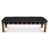 Costello Bench Black FURNITURE - benches Moe's Furniture