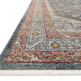 Magnolia Home By Joanna Gaines x Loloi Graham Blue / Persimmon Rug RUGS - synthetic Loloi