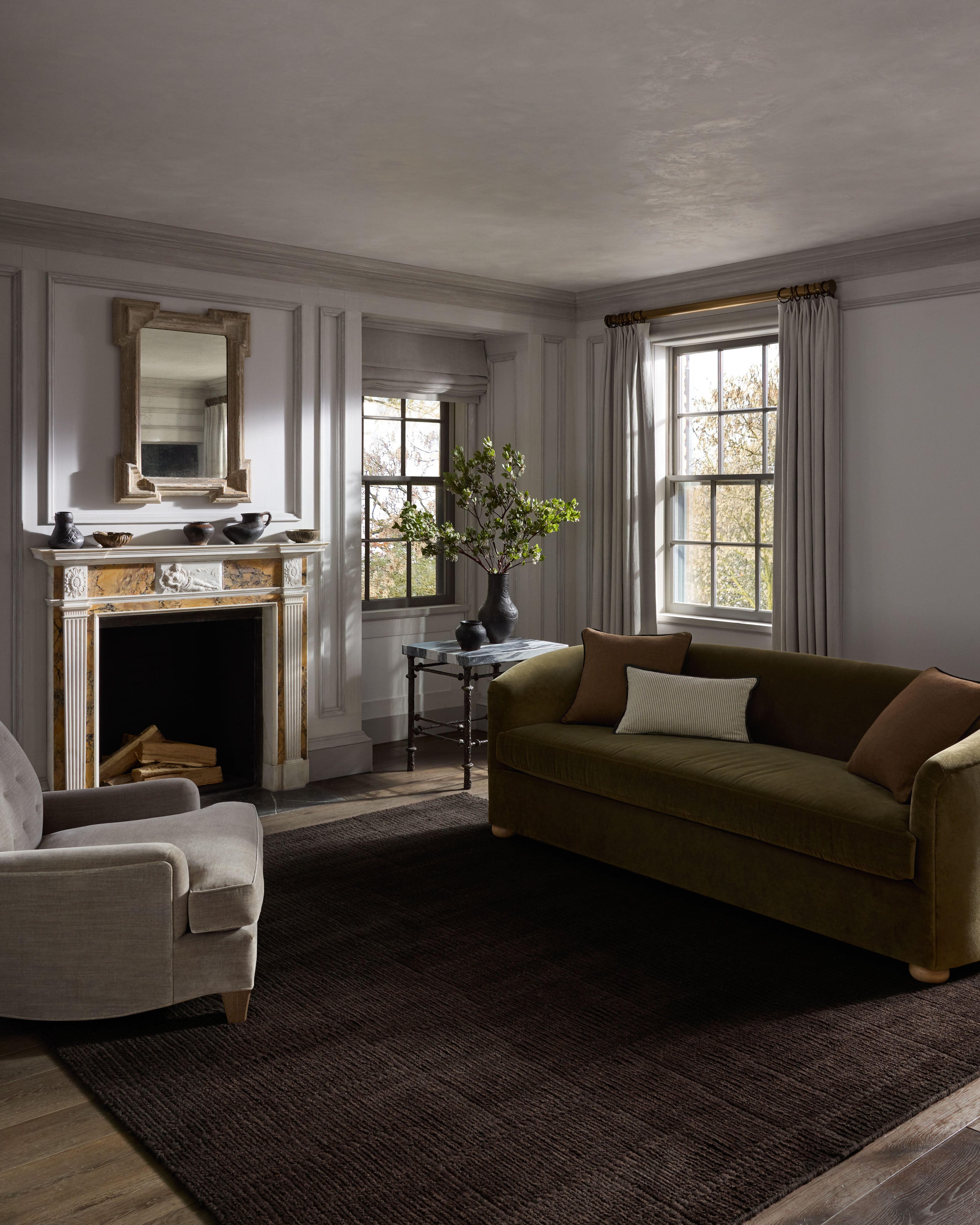 Jeremiah Brent x Loloi Greenwich Brown Rug RUGS-geometric Loloi