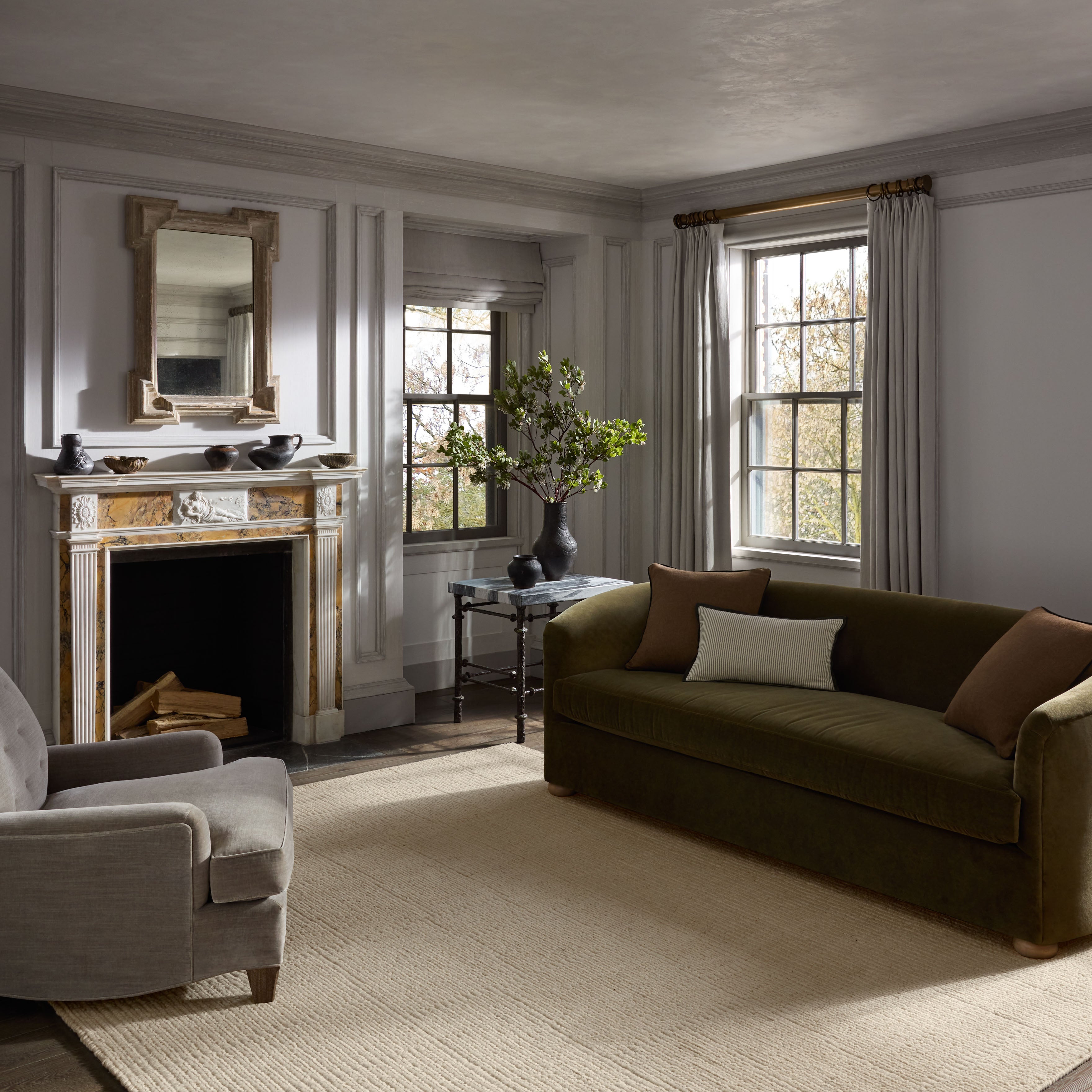 Jeremiah Brent x Loloi Greenwich Ivory Rug RUGS-geometric Loloi