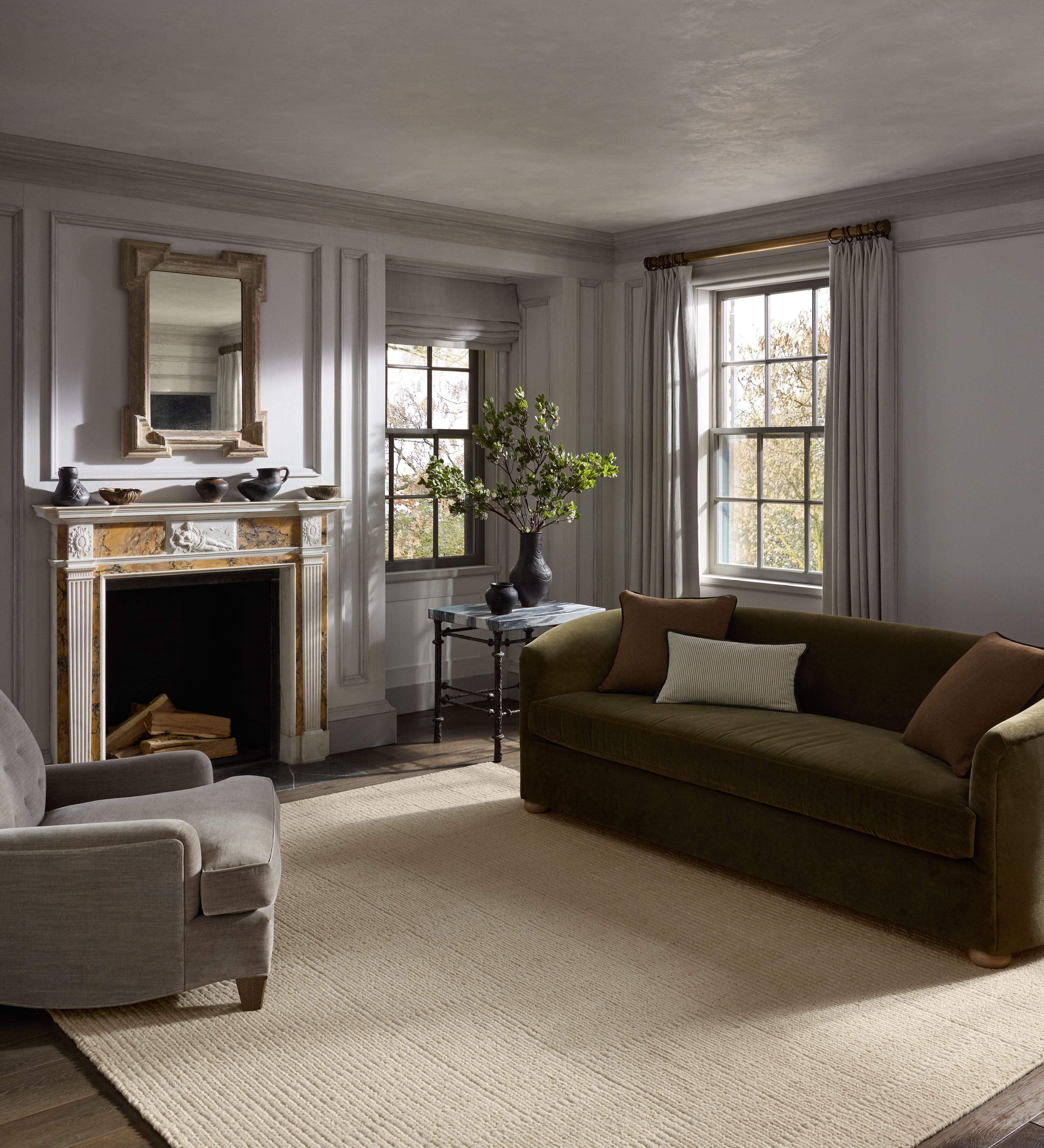 Jeremiah Brent x Loloi Greenwich Ivory Rug RUGS-geometric Loloi