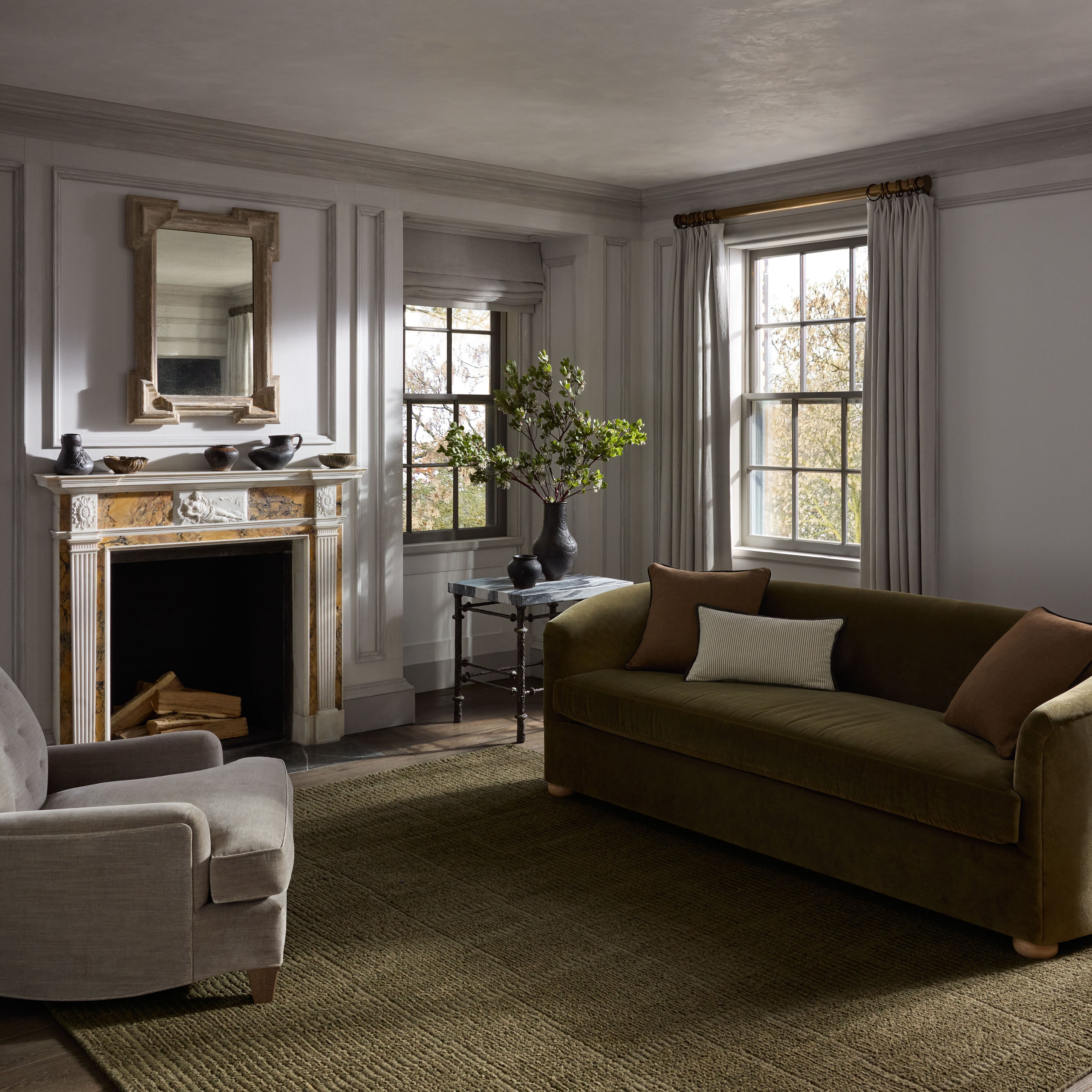 Jeremiah Brent x Loloi Greenwich Sage Rug RUGS-geometric Loloi