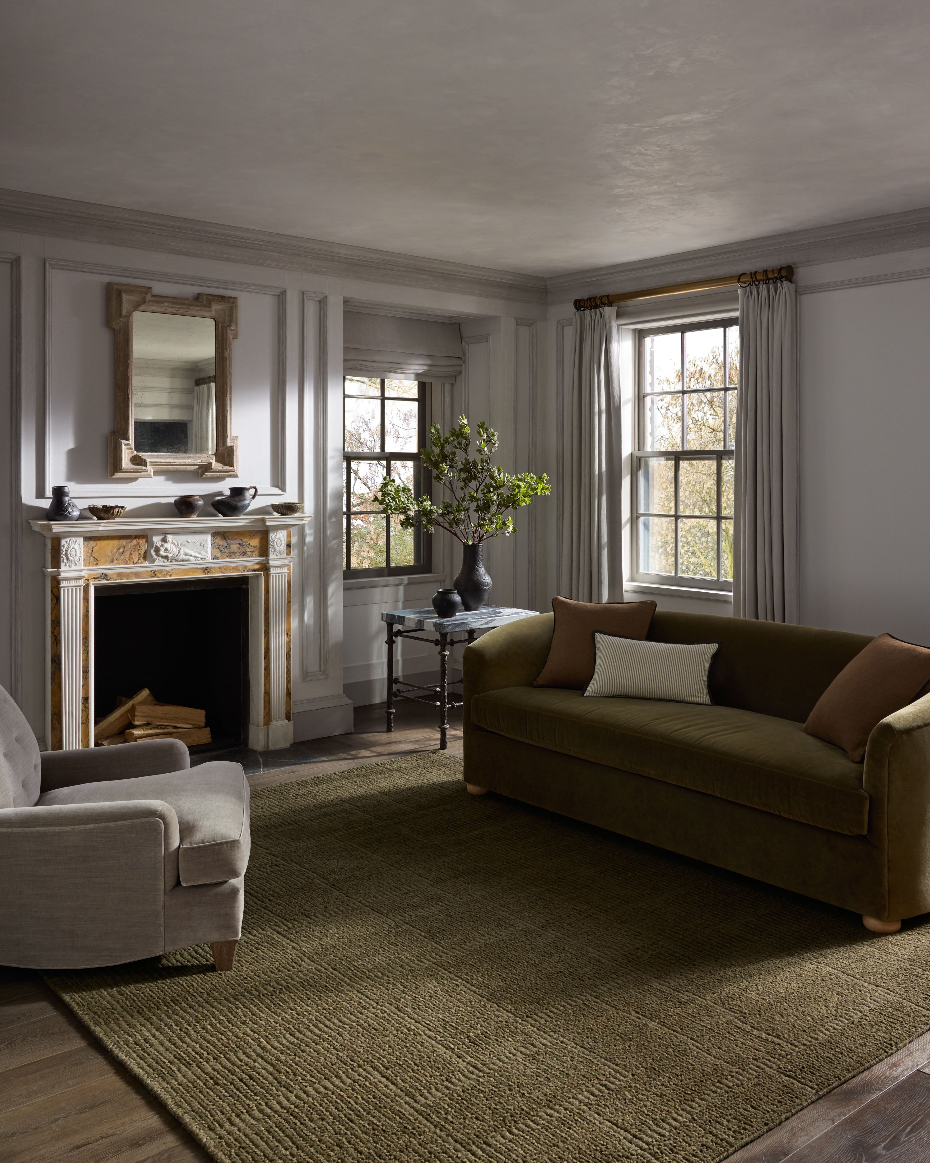 Jeremiah Brent x Loloi Greenwich Sage Rug RUGS-geometric Loloi