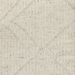 Amber Lewis x Loloi Gwyneth Ivory / Silver Rug 1- RUGS - wool Loloi