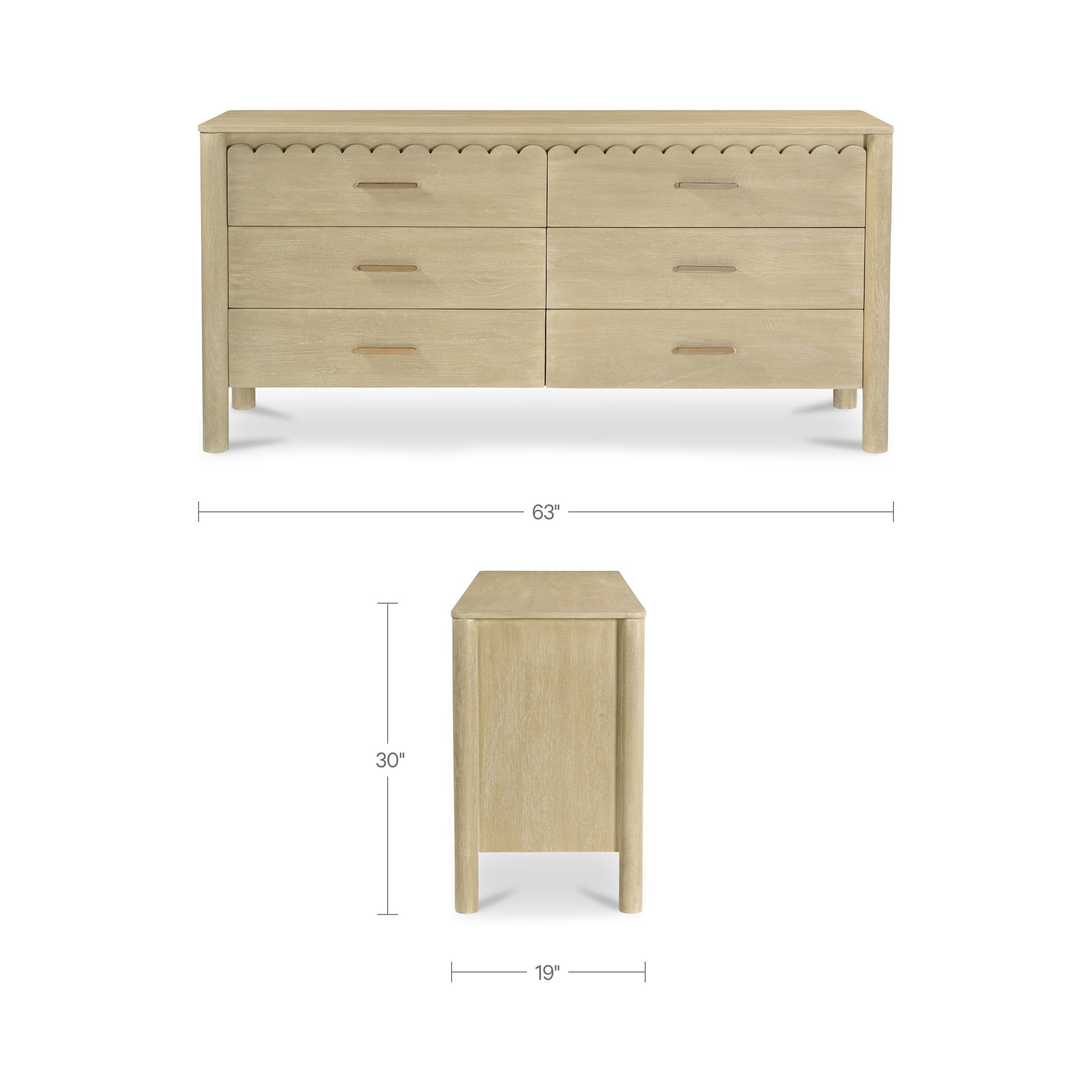 Wiley Dresser FURNITURE - dresser Moe's Furniture