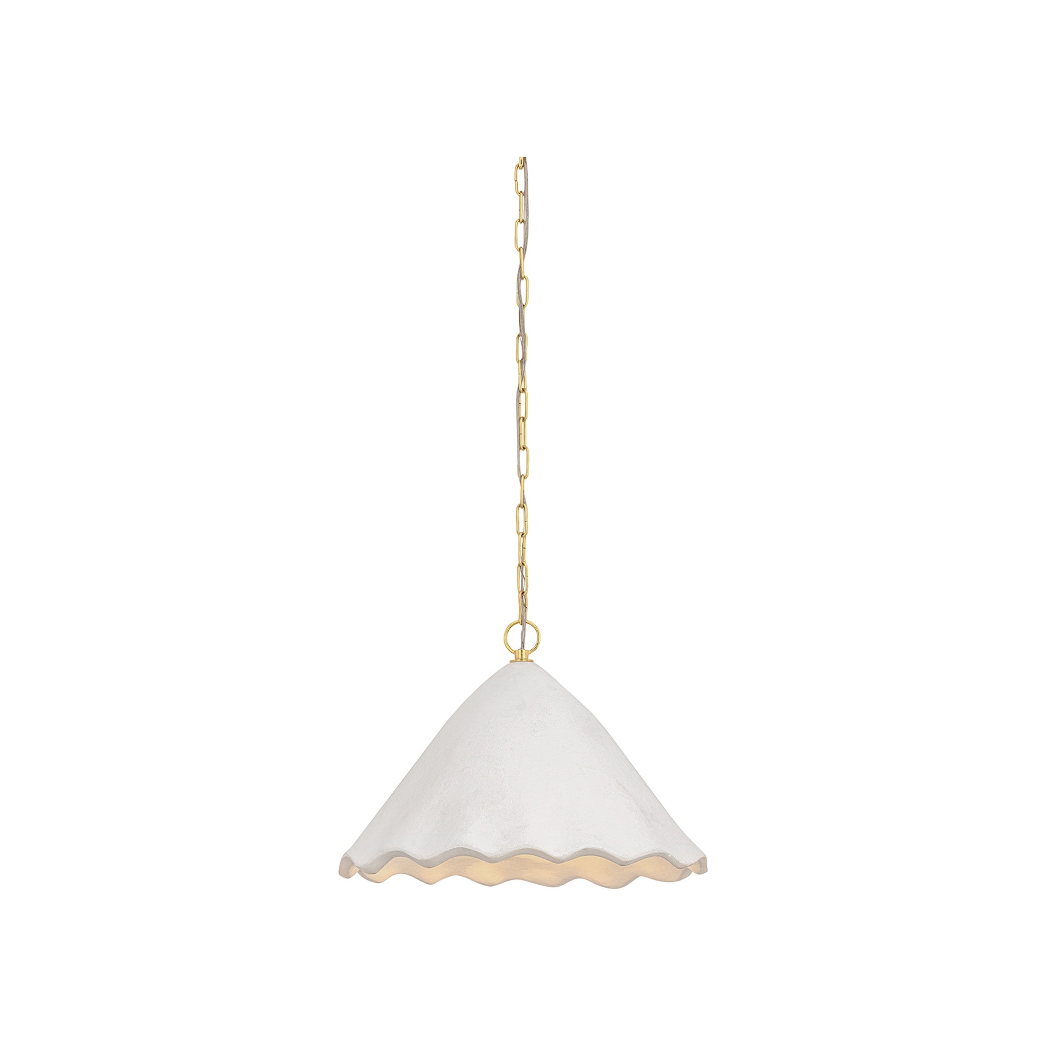 Lulu Pendant LIGHTING - pendant Hudson Valley Lighting Aged Brass