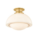 Celine Semi Flush LIGHTING - Semi Flush Hudson Valley Lighting Aged Brass Large