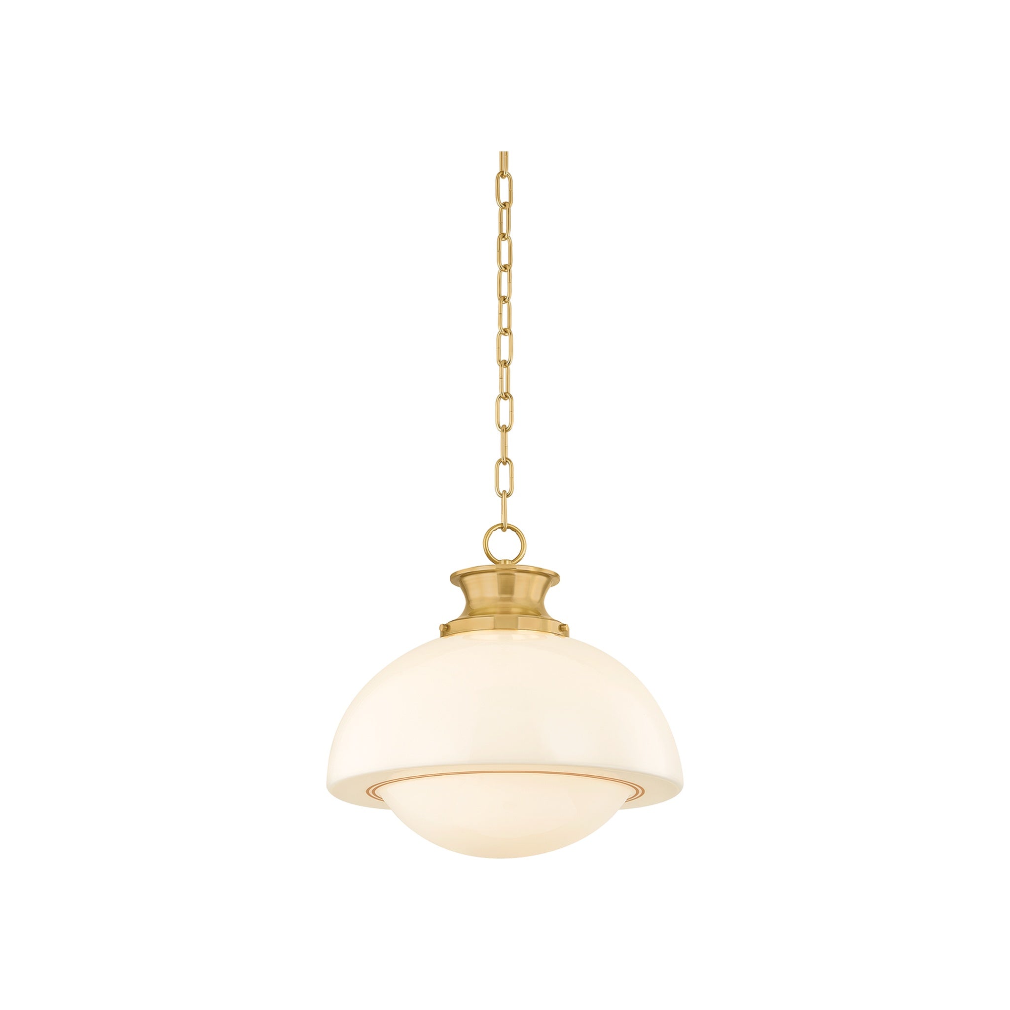 Celine Pendant LIGHTING - pendant Hudson Valley Lighting Aged Brass