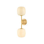 Lisette Bath And Vanity LIGHTING - Bath and Vanity Hudson Valley Lighting Aged Brass