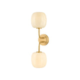 Lisette Bath And Vanity LIGHTING - Bath and Vanity Hudson Valley Lighting Aged Brass
