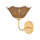 Kehlani Wall Sconce LIGHTING - wall sconce Hudson Valley Lighting Aged Brass